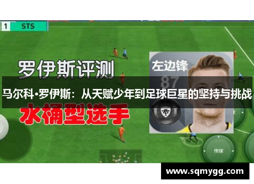 马尔科·罗伊斯：从天赋少年到足球巨星的坚持与挑战